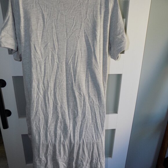 Dreams & Co Reindeer Frenchie Gray SS Nightgown Size 18/20 Women's NWOT - Picture 3 of 3